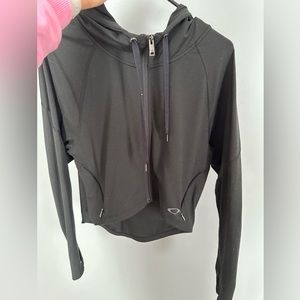 Oakley Cropped hooded zip up
